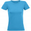Футболка женская Regent Fit Women, ярко-бирюзовая, размер M
