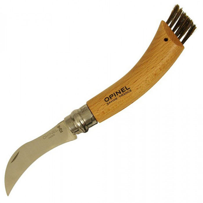 Нож грибника Opinel No 8, бук