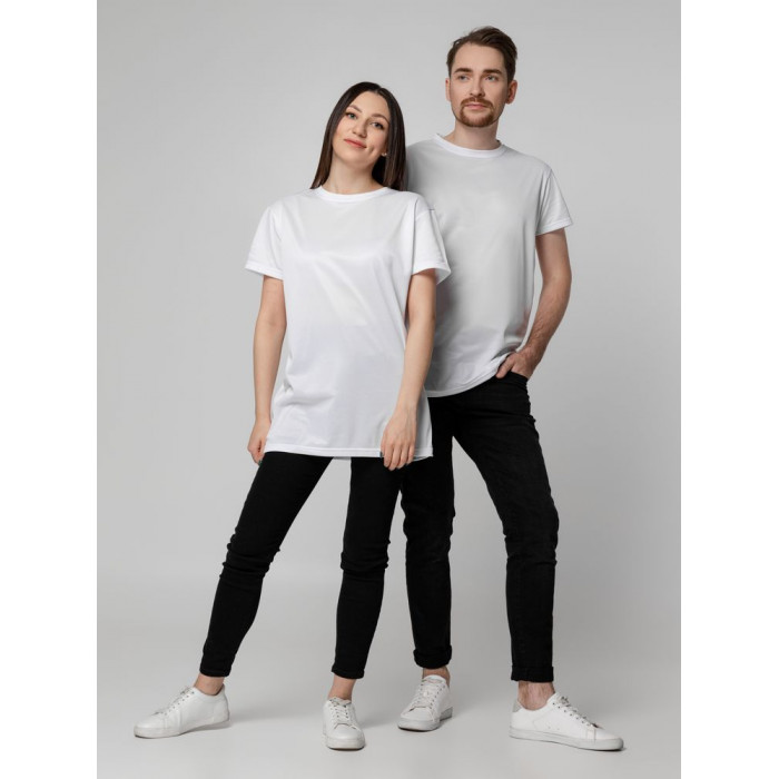 Футболка унисекс для сублимации Paint Tee, белая, размер 56