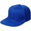 Бейсболка Snapback с прямым козырьком, ярко-синяя