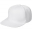 Бейсболка Snapback с прямым козырьком, белая
