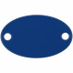 Шильдик металлический Alfa Oval, синий Шильдик металлический Alfa Oval, синий