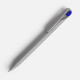 Ручка шариковая Prodir DS1 TMM Dot, серая с синим
