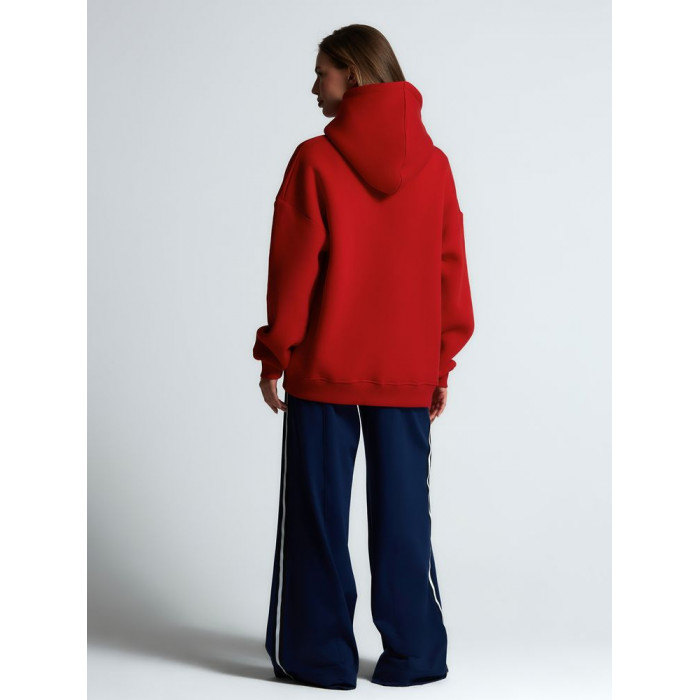 Худи Kulonga Oversize, красное, размер 3XL/4XL