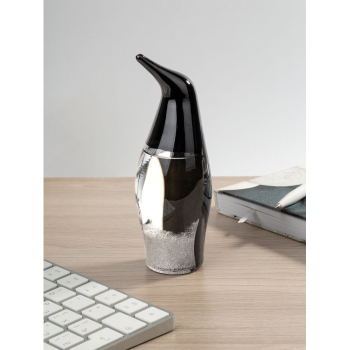 Штормгласс Penguin, черный