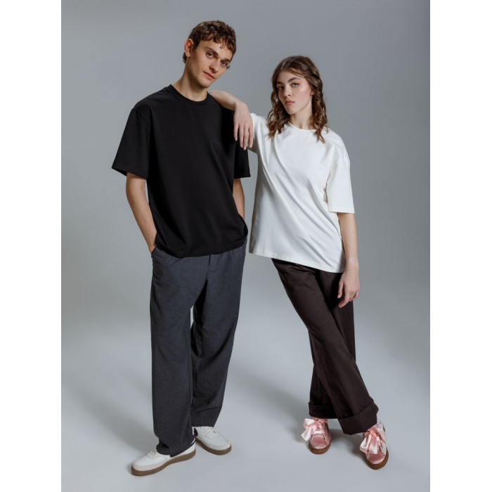 Футболка оверсайз Kangas, черная, XL/XXL