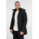 Куртка-парка унисекс Sfera, черная, размер 4XL Куртка-парка унисекс Sfera, черная, размер 4XL