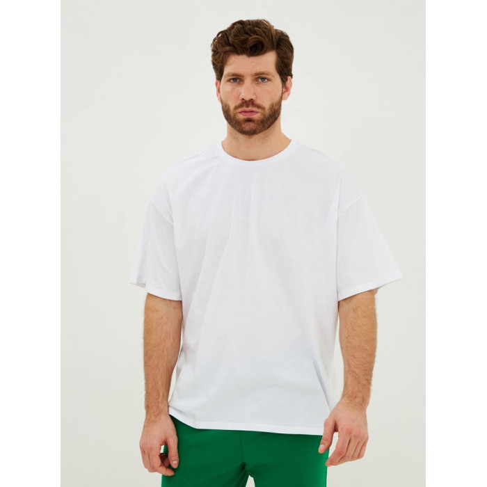 Футболка Oversize Premium, белая, размер S