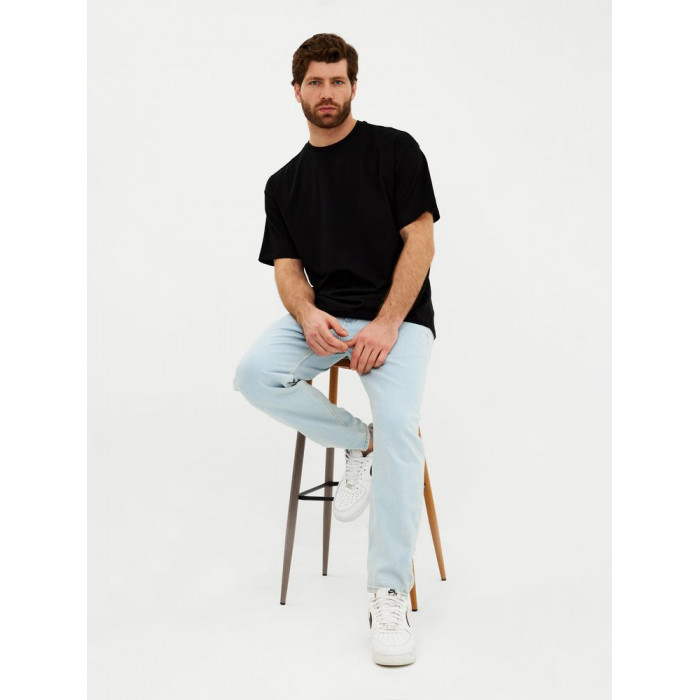 Футболка Oversize Premium, черная, размер XL
