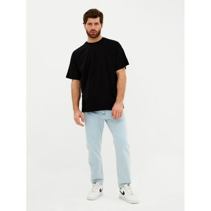 Футболка Oversize Premium, черная, размер XL