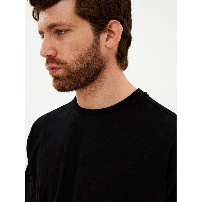 Футболка Oversize Premium, черная, размер XL
