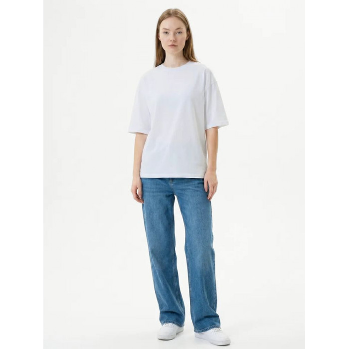 Футболка Oversize Premium 210, белая, размер S
