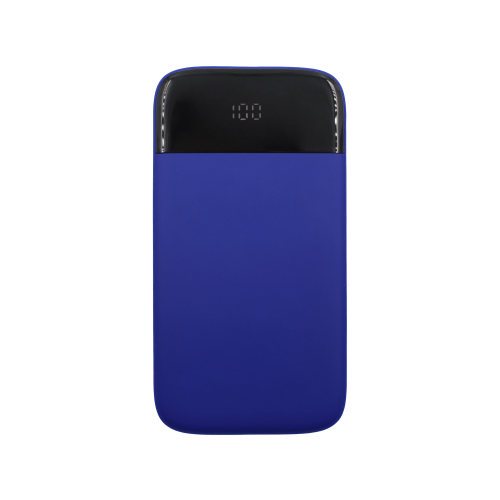 Внешний аккумулятор Bplanner Power 3 ST, софт-тач, 10000 mAh (Синий)
