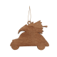 Ёлочная игрушка Машинка (красный)