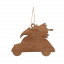Ёлочная игрушка Машинка (белый)