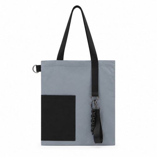 Набор Superbag Color kit: шоппер с обвесом (серый с чёрным)