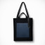 Шоппер Superbag Big Pocket, с карманом на молнии (черный с темно-серым) Шоппер Superbag Big Pocket, с карманом на молнии (черный с темно-серым)