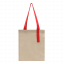 Шоппер Superbag Light, с внутренним креплением (полукольцо) (неокрашенный с красным)