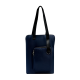 Шоппер Superbag Pocket, с внутренним креплением (карабин) и чехлом для мелочей (темно-синий с черным) Шоппер Superbag Pocket, с внутренним креплением (карабин) и чехлом для мелочей (темно-синий с черным)