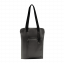 Шоппер Superbag Pocket, с внутренним креплением (карабин) и чехлом для мелочей (серый с черным)