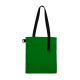 Шоппер Superbag Bubble New, стёганый, со скрытой магнитной кнопкой (зеленый с черным)