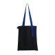 Шоппер Superbag black (чёрный с синим)
