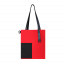 Шоппер Superbag Color (красный с чёрным)