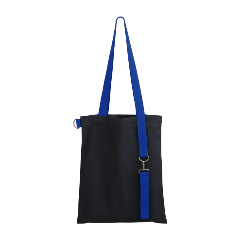 Шоппер Superbag black с ремувкой 4sb (чёрный с синим) Шоппер Superbag black с ремувкой 4sb (чёрный с синим)
