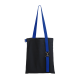 Шоппер Superbag black с ремувкой 4sb (чёрный с синим)
