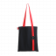 Шоппер Superbag black с ремувкой 4sb (чёрный с красным) Шоппер Superbag black с ремувкой 4sb (чёрный с красным)