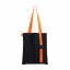 Шоппер Superbag black с ремувкой 4sb (чёрный с оранжевым) Шоппер Superbag black с ремувкой 4sb (чёрный с оранжевым)