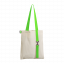 Шоппер Superbag с ремувкой 4sb (неокрашенный с салатовым)