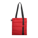 Шоппер Superbag Bubble, стёганый, без застёжки (красный с черным) Шоппер Superbag Bubble, стёганый, без застёжки (красный с черным)