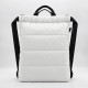 Рюкзак Superbag Bubble, стёганый, с внутренним карманом и креплением (карабин) (белый) Рюкзак Superbag Bubble, стёганый, с внутренним карманом и креплением (карабин) (белый)