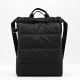 Рюкзак Superbag Bubble, стёганый, с внутренним карманом и креплением (карабин) (черный) Рюкзак Superbag Bubble, стёганый, с внутренним карманом и креплением (карабин) (черный)