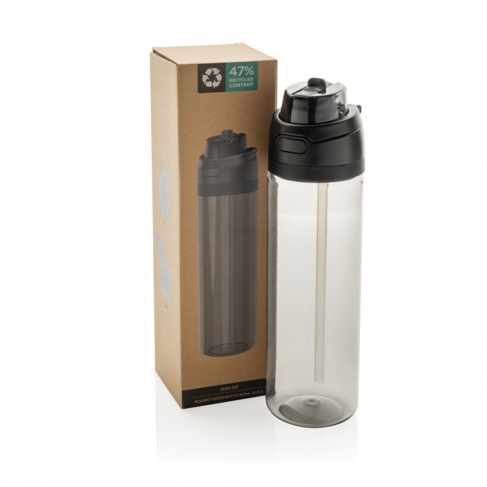 Бутылка для воды Omni Sip из rPET RCS, 800 мл
