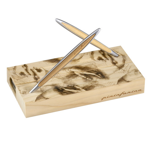 Набор из двух ручек Pininfarina Cambiano BOX CEDARWOOD Набор из двух ручек Pininfarina Cambiano BOX CEDARWOOD