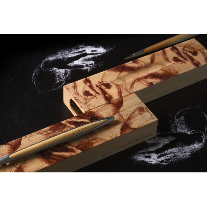 Набор из двух ручек Pininfarina Cambiano BOX CEDARWOOD