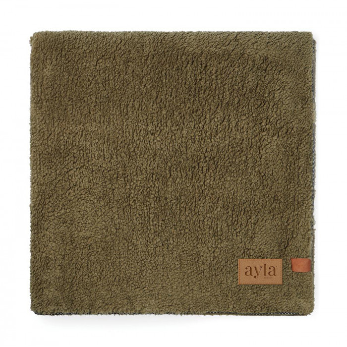 Двухслойный плед VINGA Maine из rPET GRS, 130х170 см