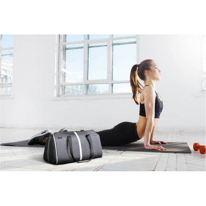 Спортивная KORIN сумка FlexPack Gym 49х26х23 см, темно-серая