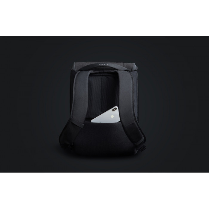 Рюкзак KORIN ClickPack X 45х32х15,5 см, с клапаном, черный