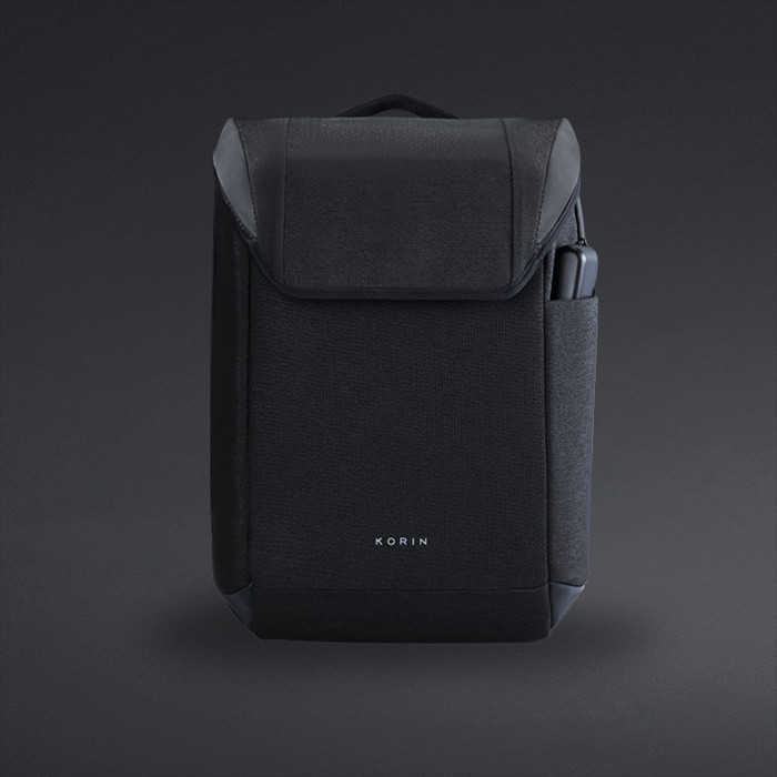 Рюкзак KORIN ClickPack X 45х32х15,5 см, с клапаном, черный