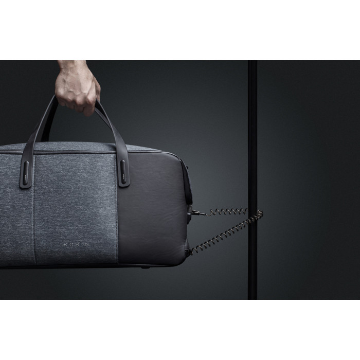 Дорожная сумка KORIN FlexPack Go 53х23х26 см, темно-серая