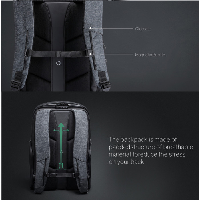 Рюкзак KORIN FlexPack Pro 47х34х18 см, черный