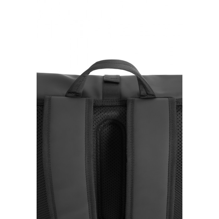 Антикражный водонепроницаемый рюкзак Urban Flap-Top, черный