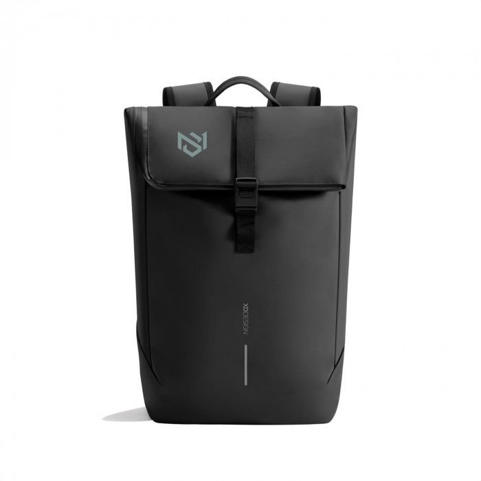 Антикражный водонепроницаемый рюкзак Urban Flap-Top, черный
