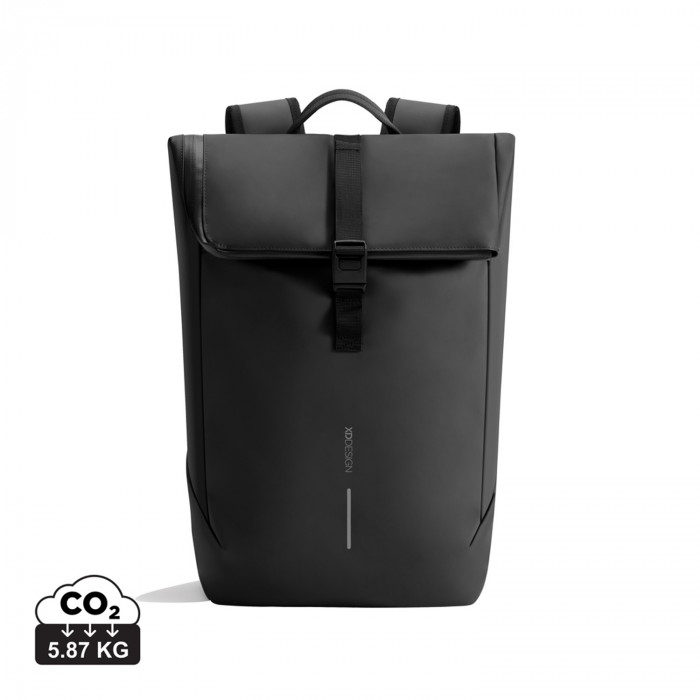 Антикражный водонепроницаемый рюкзак Urban Flap-Top, черный