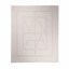 Плед VINGA Monogram из переработанного полиэстера GRS, 170x130 см