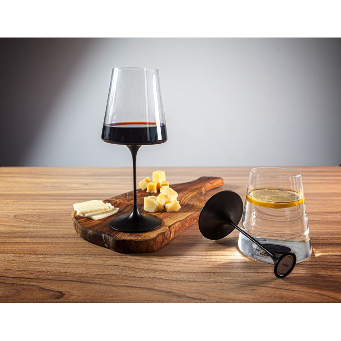 Хрустальный бокал для игристого вина на магните Trebonn SplitGlass, 2 шт, 320 мл