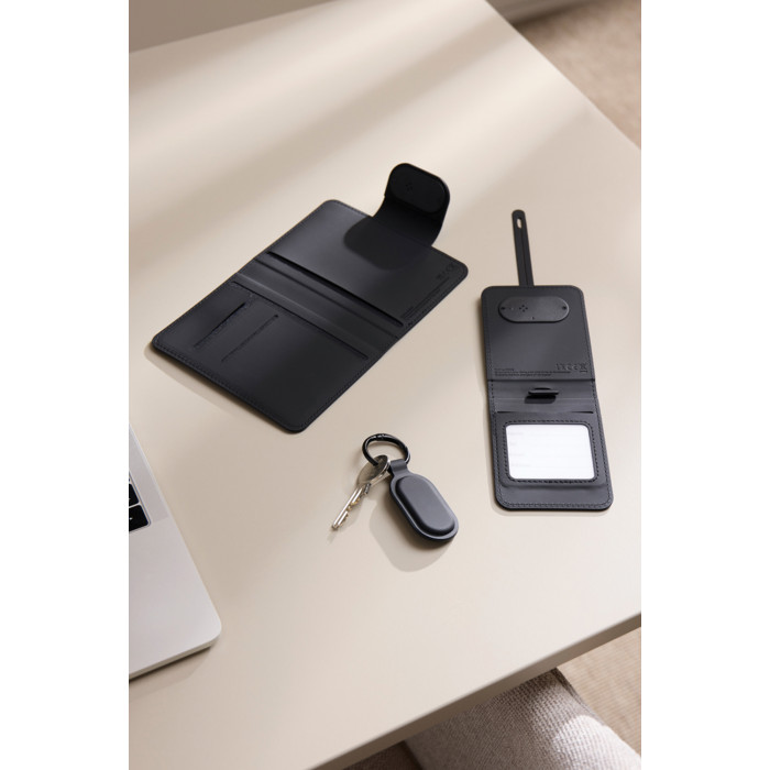 Обложка на паспорт VINGA Baltimore RCS с Bluetooth-трекером Dual